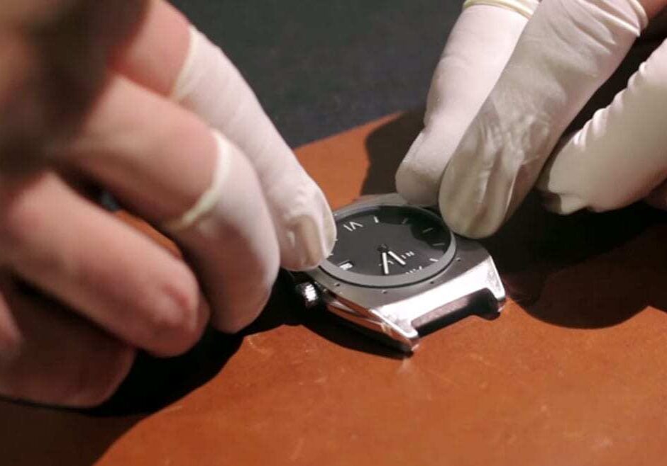 At Niall Luxury, watches like the one above are assembled here in Kansas City and by hand. However, according to the FTC that is not enough to be "Made in the USA." (Photo: Cole Blaise | KCPT) 