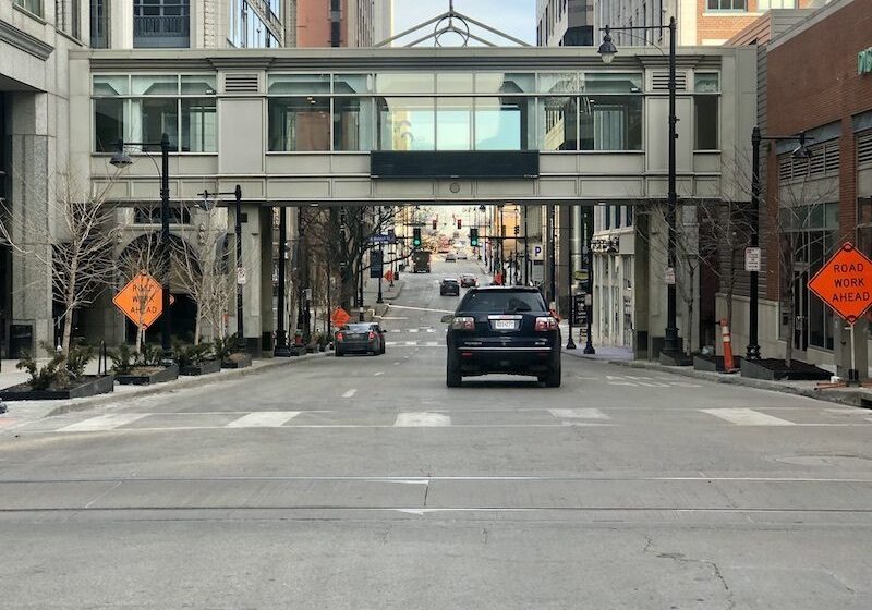 12th Street looking east