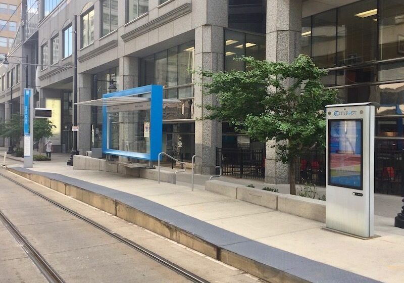 Streetcar shelter