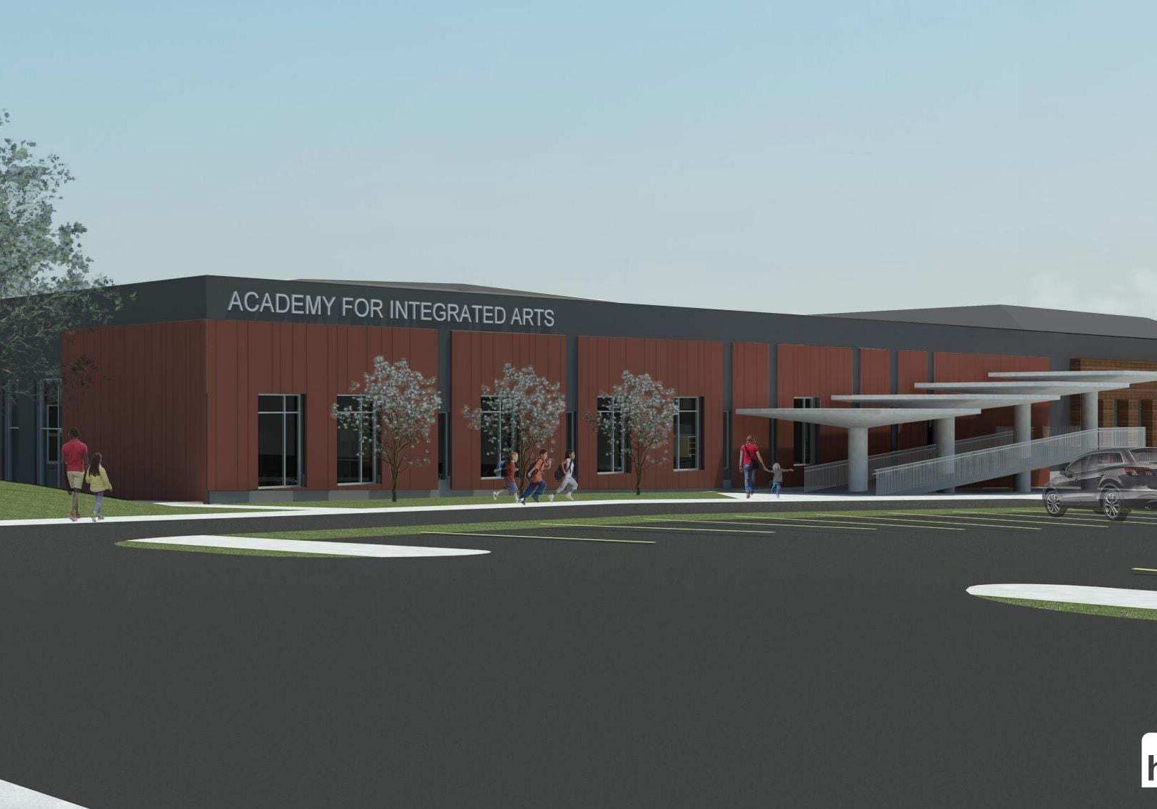 artist's rendering of renovations