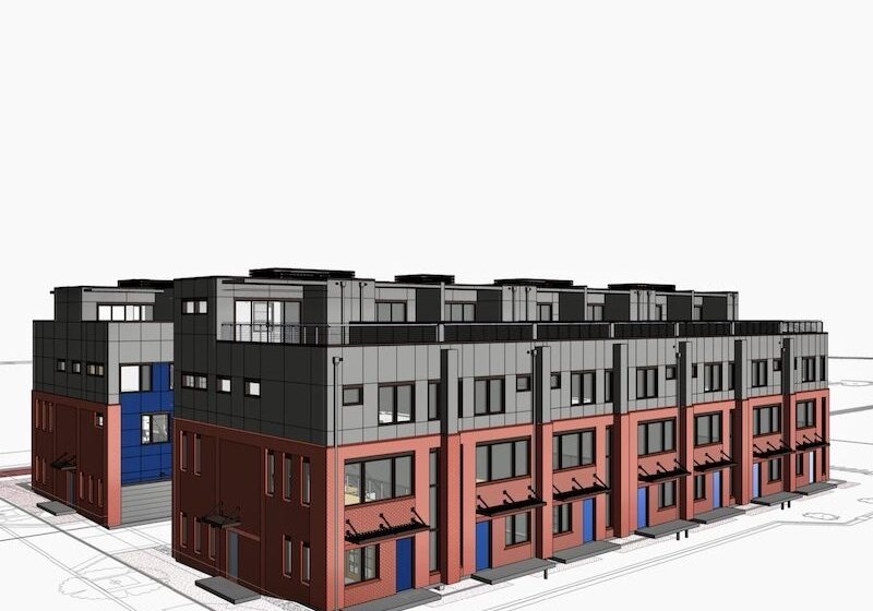 19th and Locust townhomes