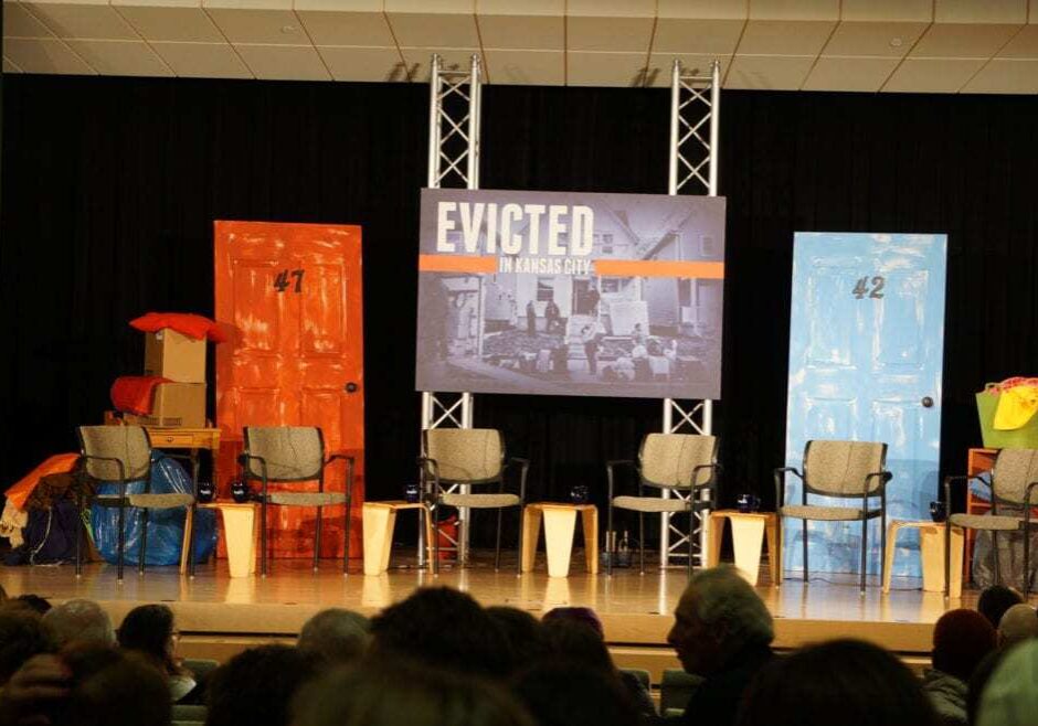 Evicted in KC Town Hall event.