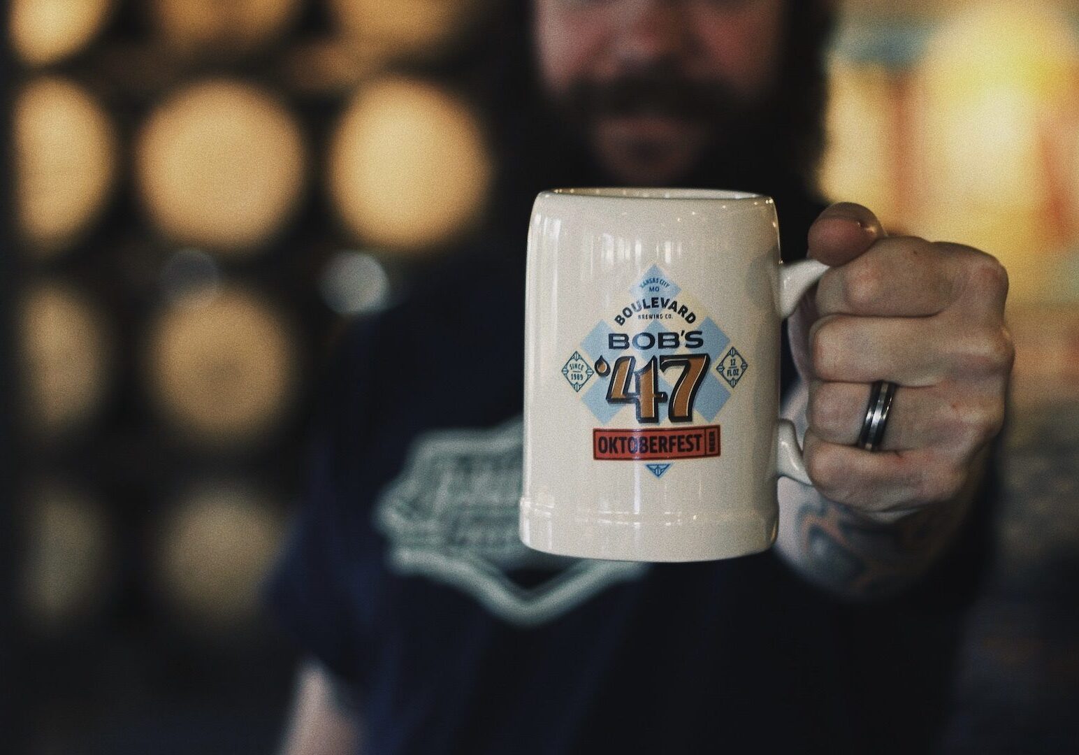 A Bob's 47 stein.