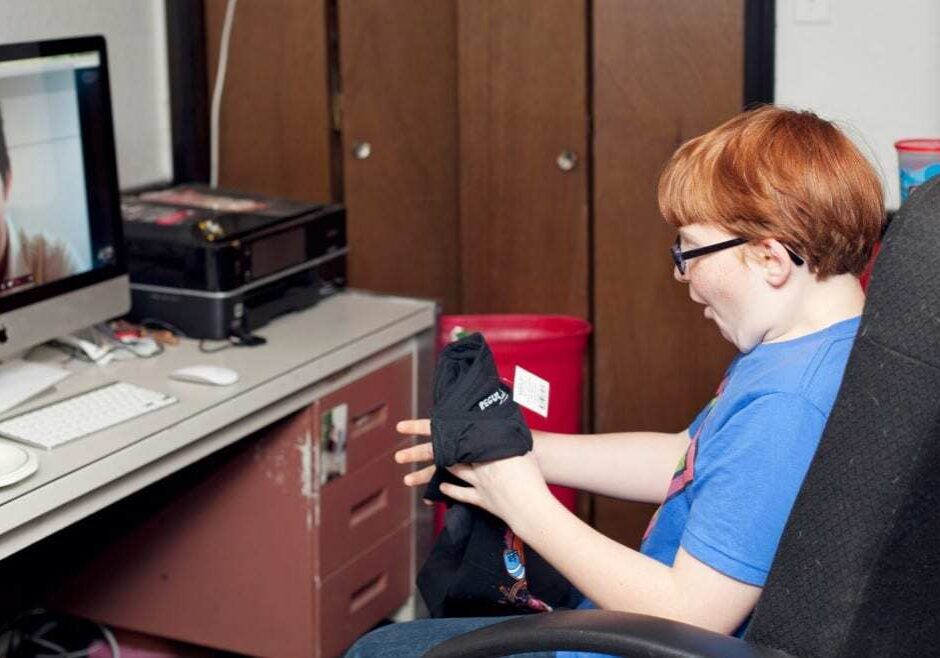 A Big and Little keep in touch over Skype even after a move separates them. (submitted photo)