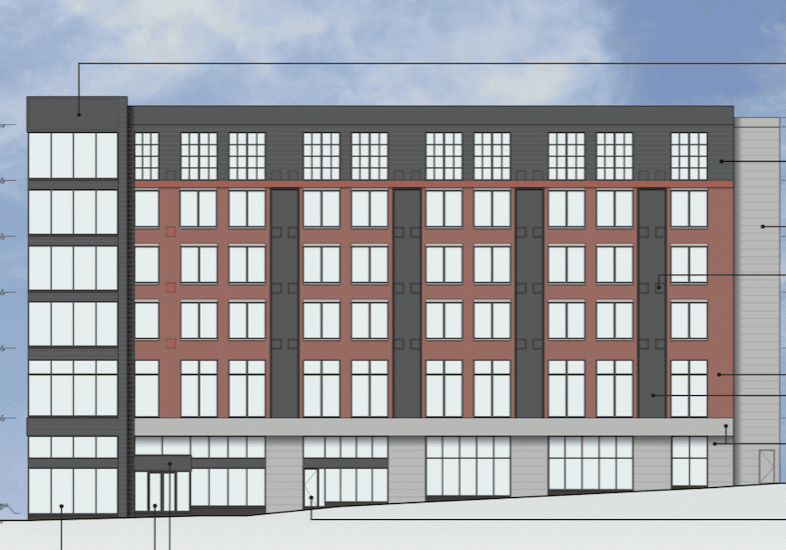 Cambria Hotel drawing