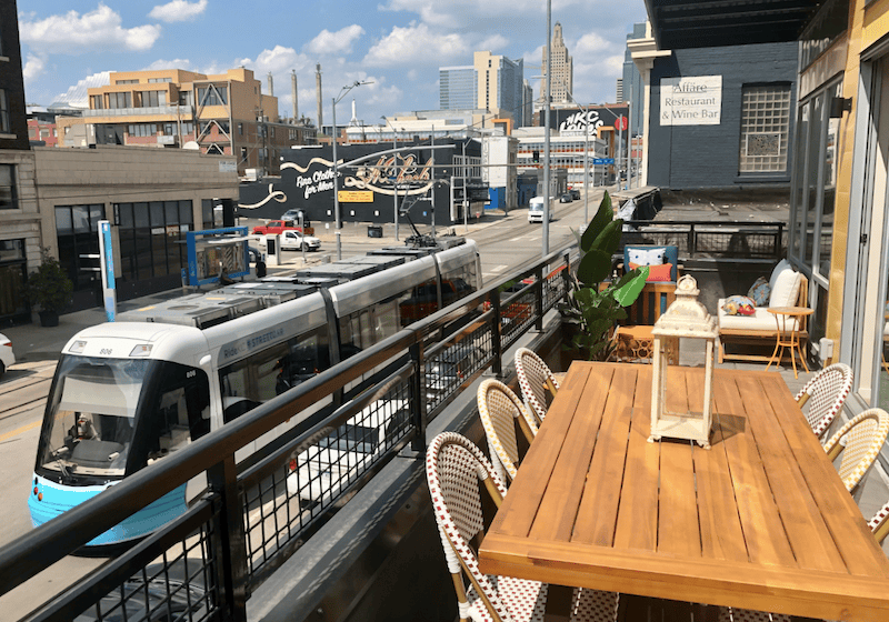 City Club balcony