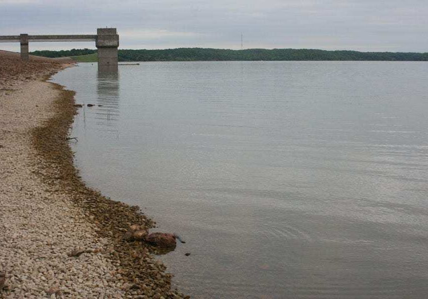 Reservoirs such as Clinton Lake help supply water to people living in eastern Kansas. Recent rains and resulting sedimentation pose a threat to that water supply. (Photo: Dave Ranney/Heartland Health Monitor)