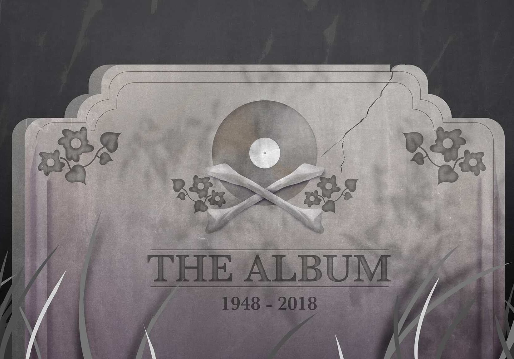A tombstone for the album format