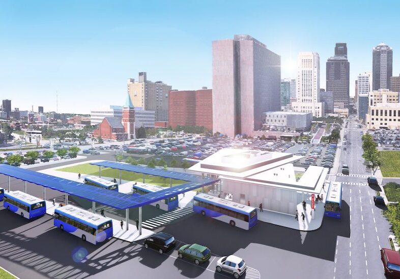 East Village transit center