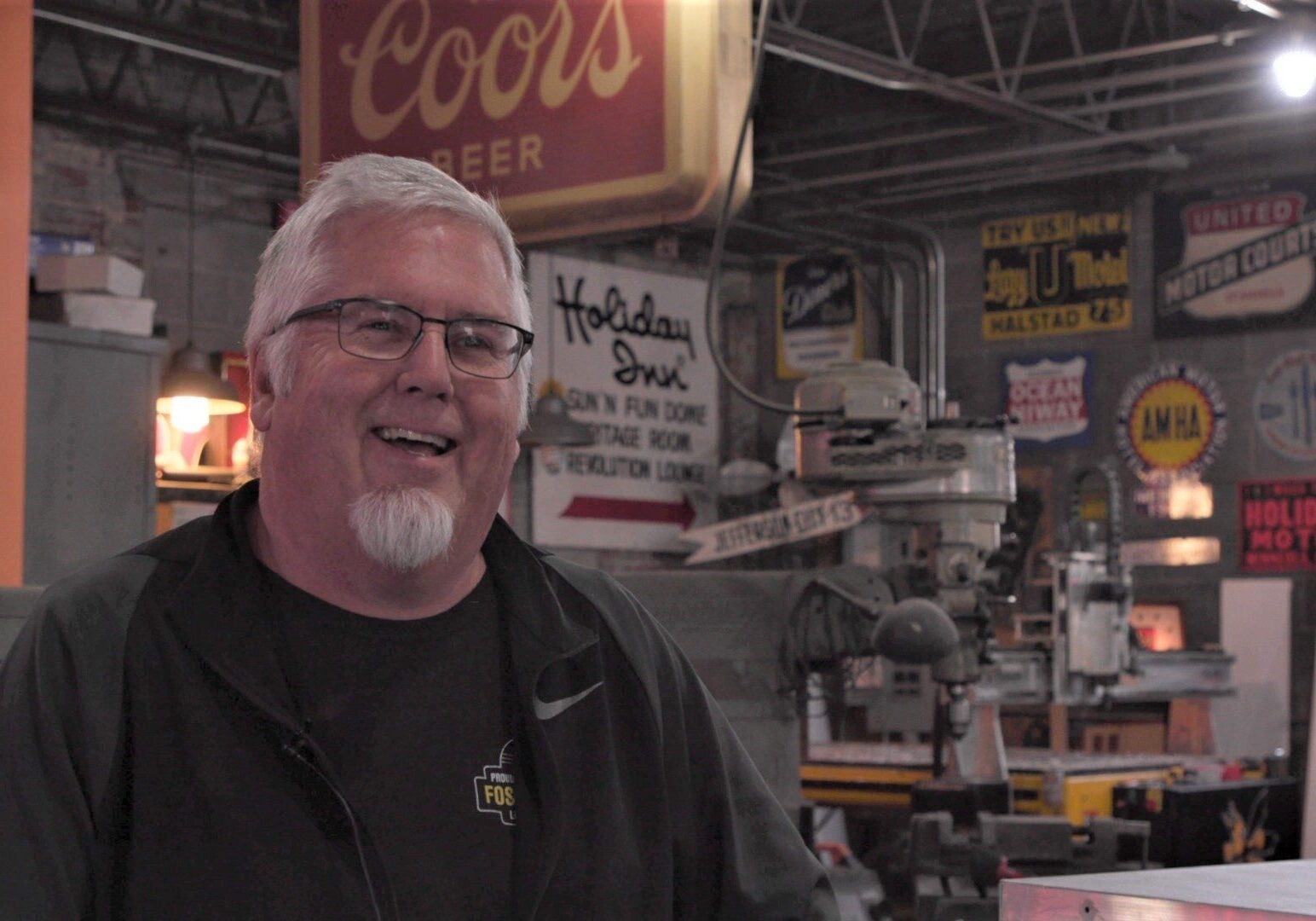 Dave Eames is the founder and co-owner of Fossil Forge.