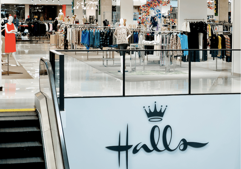 Halls store