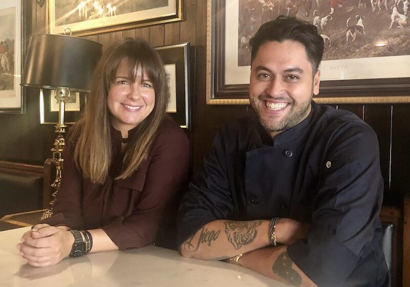 Heather White and Amante Domingo