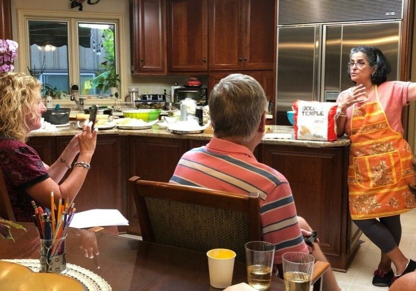Jyoti Mukharji teaches Indian cooking classes from the comfort of her Prairie Village home.