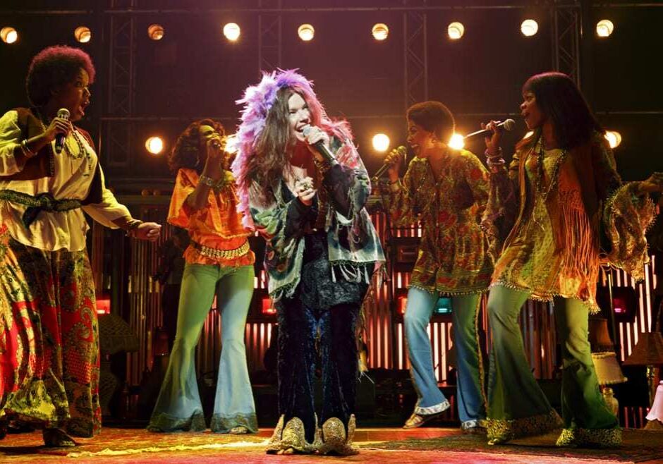 Musicians on stage
