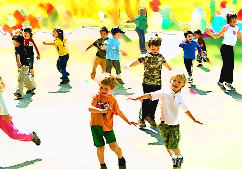 children playing