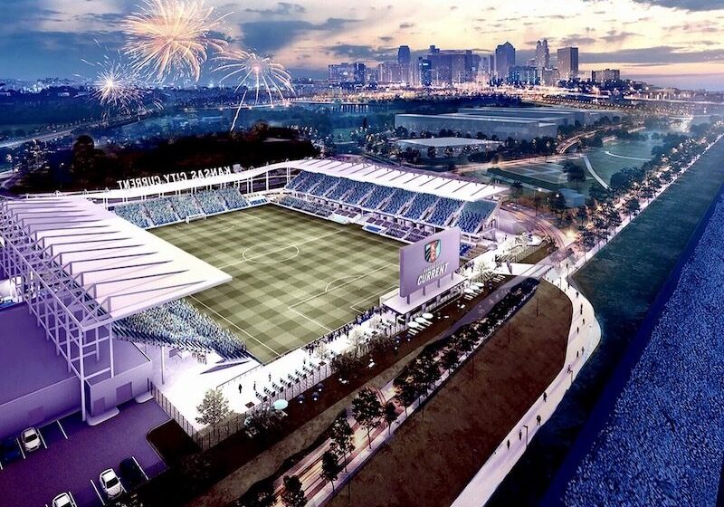 KC Current stadium aerial