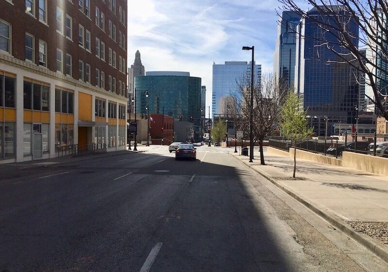Sterile downtown street