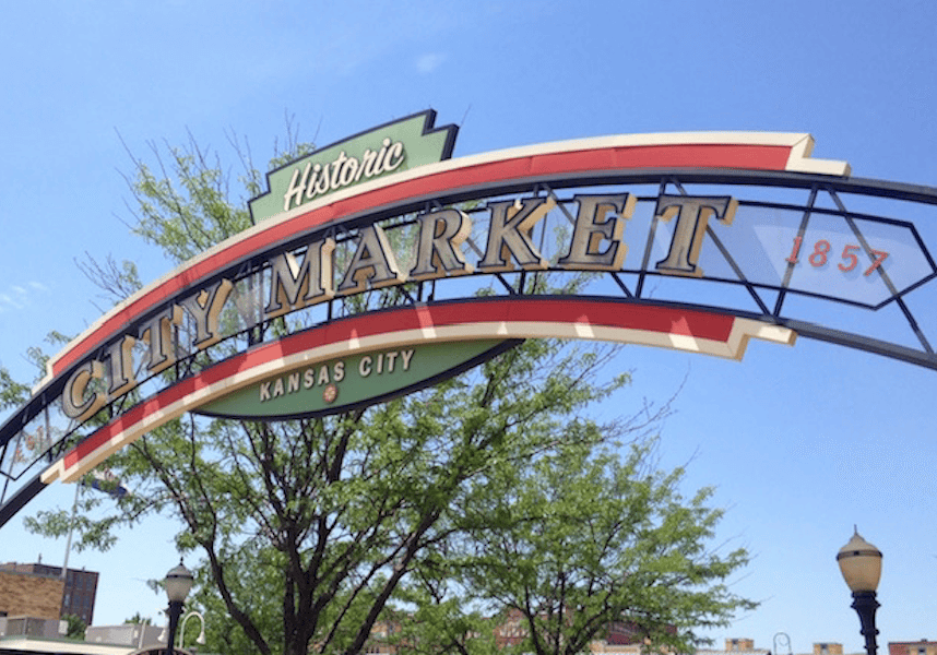 Larger city market image