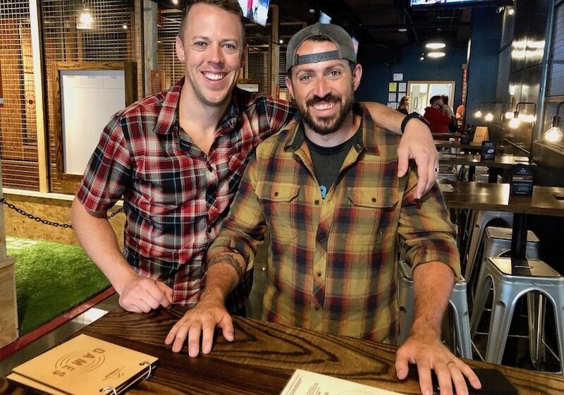 Ryan Henrich and Matt Baysinger of Blade & Timber
