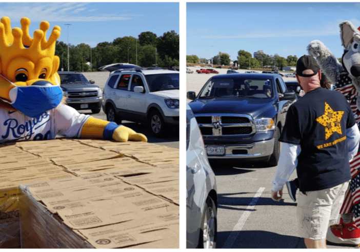 Food distribution and voter registration event