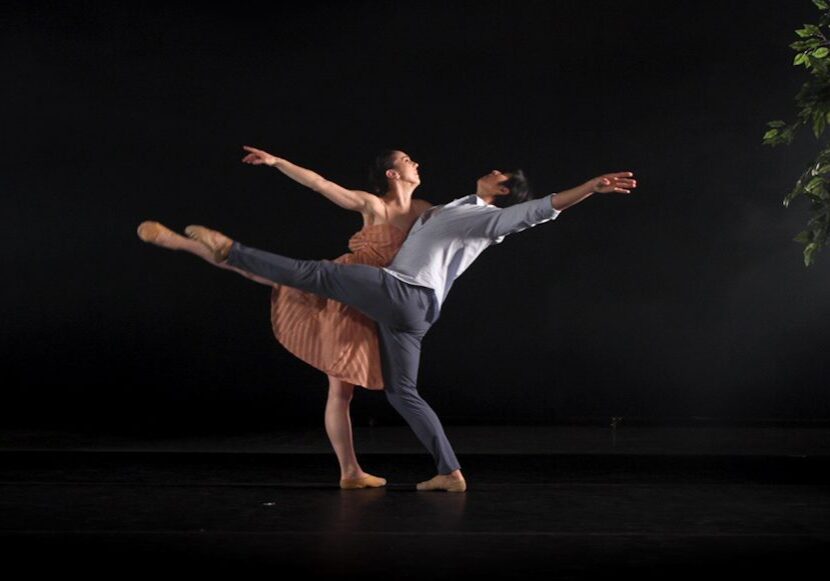 Dancers with the Kansas City Ballet perform "Look Here, Love" as part of "KC Performs."