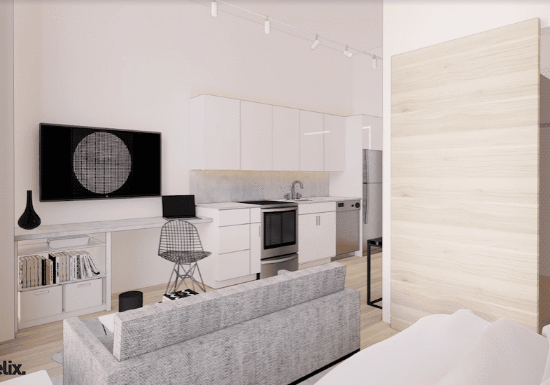 Midland apartment interior