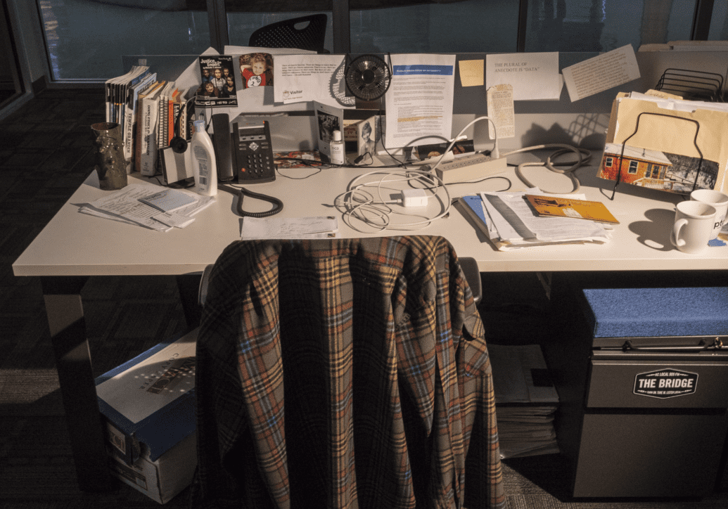 Mike McGraw Desk