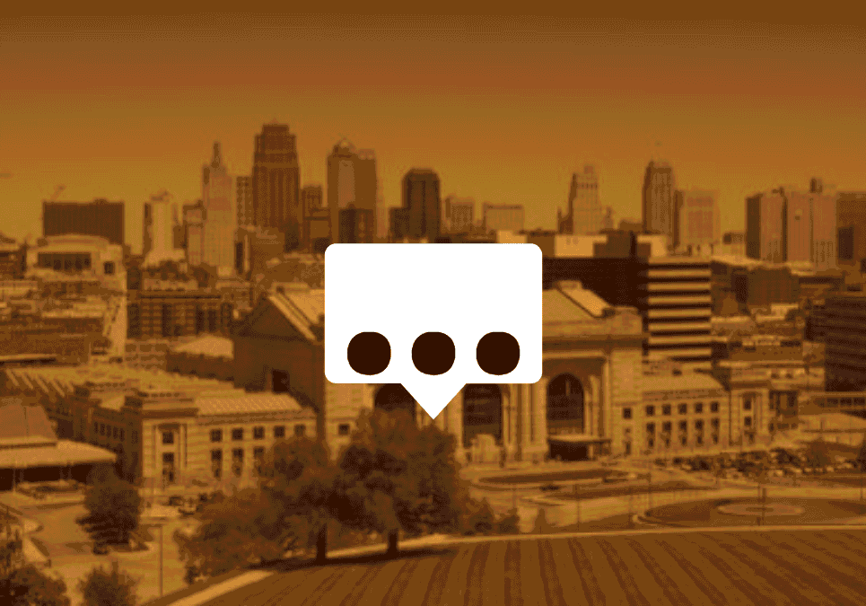 KC skyline and elipses with bubble box