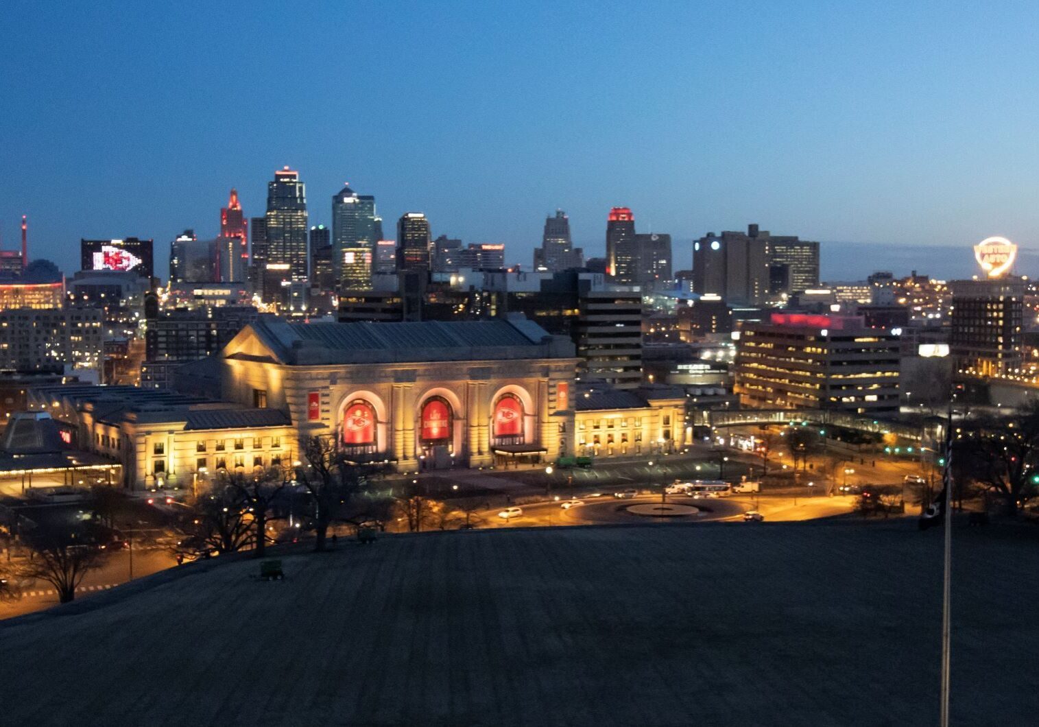 Dawn over downtown Kansas City