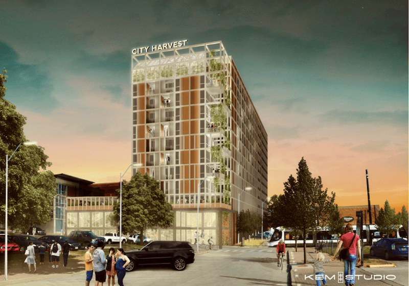 Flaherty City Market tower