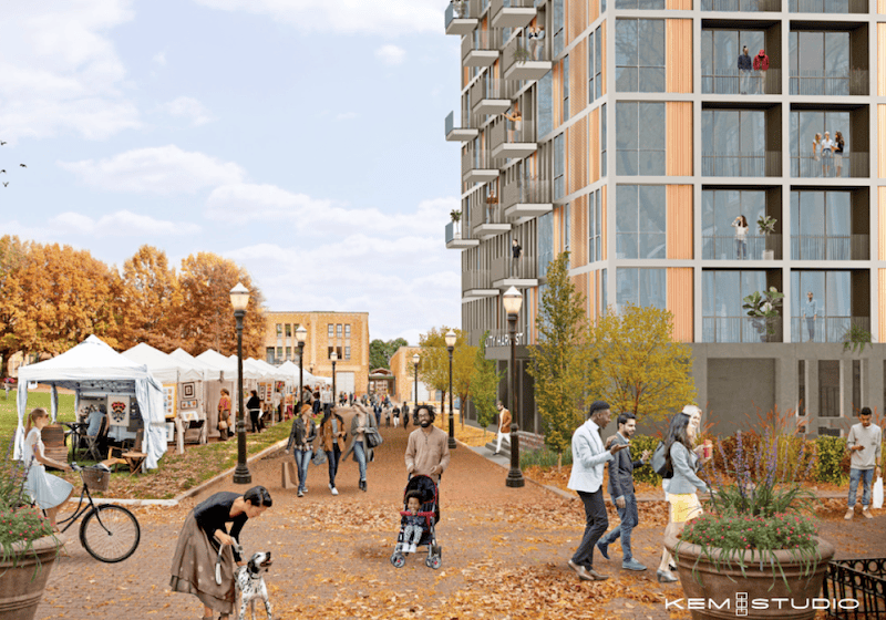 Flaherty proposal ground view