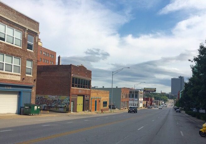 Oak Street diagonal
