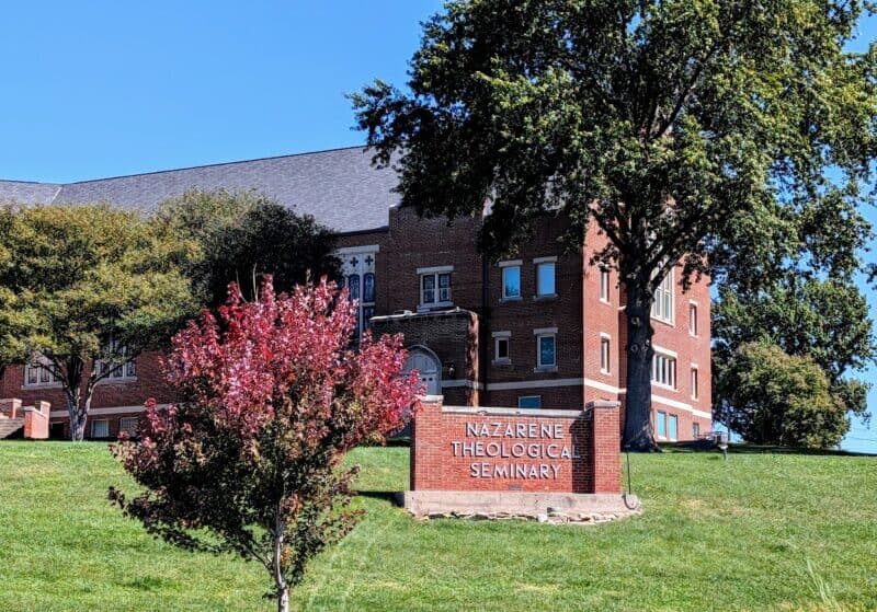 Nazarene Theological Seminary just east of 63rd Street and The Paseo, offers almost all its classes online but still maintains a 22-acre campus by partnering with others who rent space there. (Bill Tammeus | Flatland)