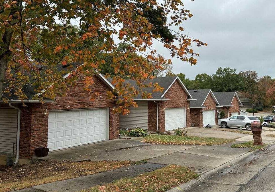 A row of homes.