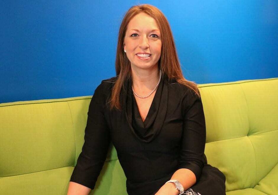 Rachel Hack Merlo in Google's Kansas City, Ks., Office.