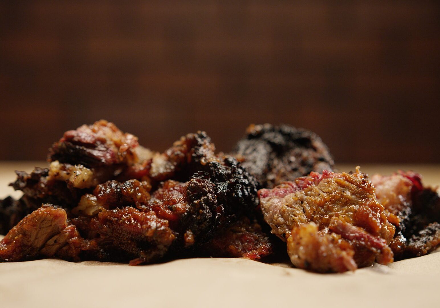 Plate of barbecue