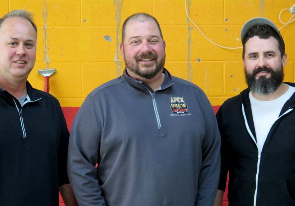 Tony DiPlacito, (left to right), Jeremy Parratt, and Josh Sartin