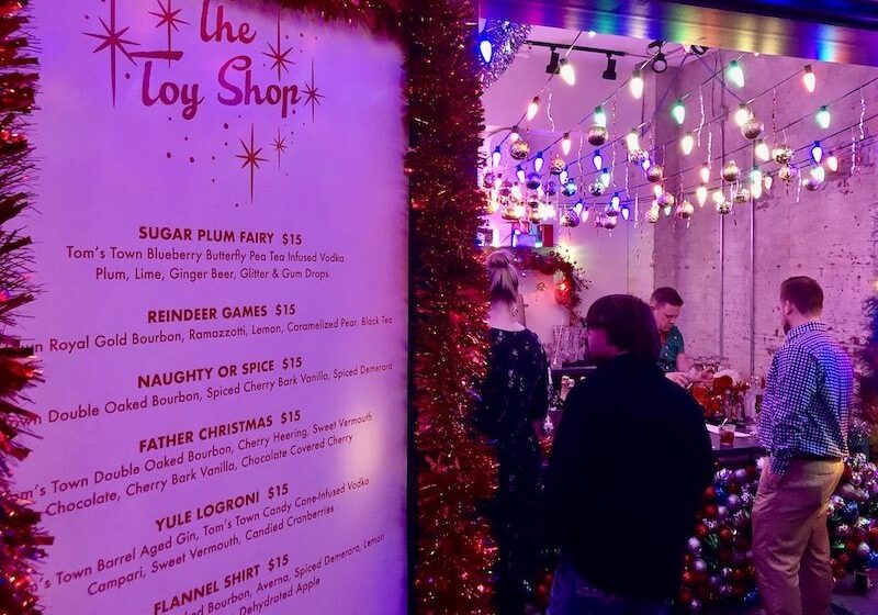 Toy Shop menu