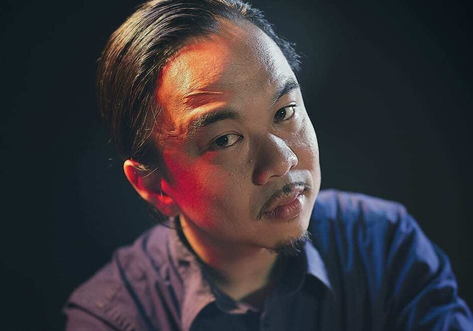 Portrait of local artist, Vi Tran. Photo by Jim Barcus