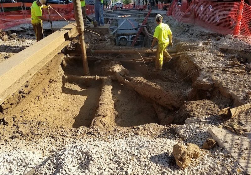Vicinity Energy pipeline  construction
