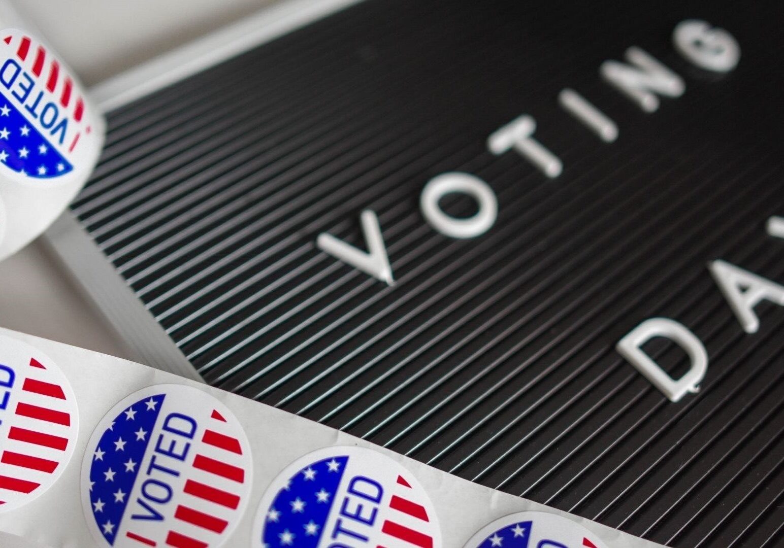 Voting guide photo illustration.