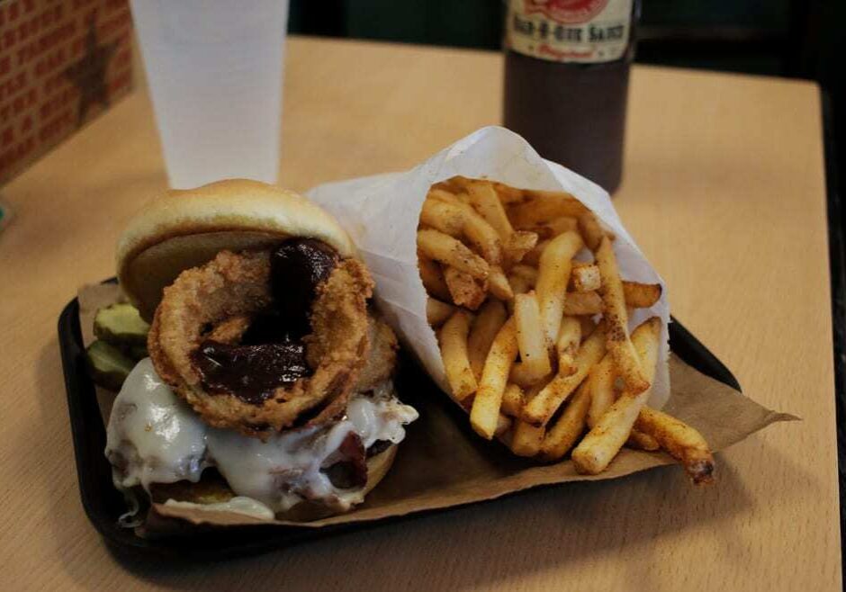 Joe's Kansas City's Z-man sandwich