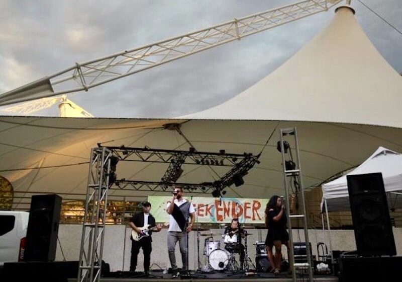WeekEnder stage