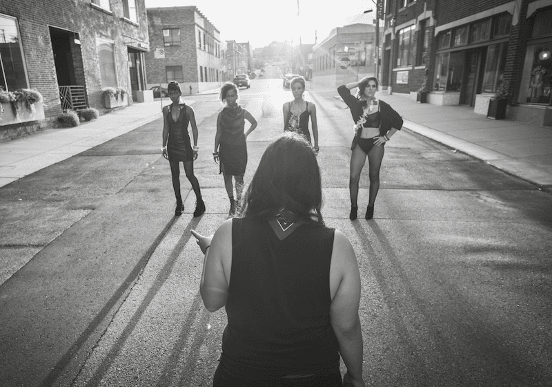 West 18th Street fashion shoot