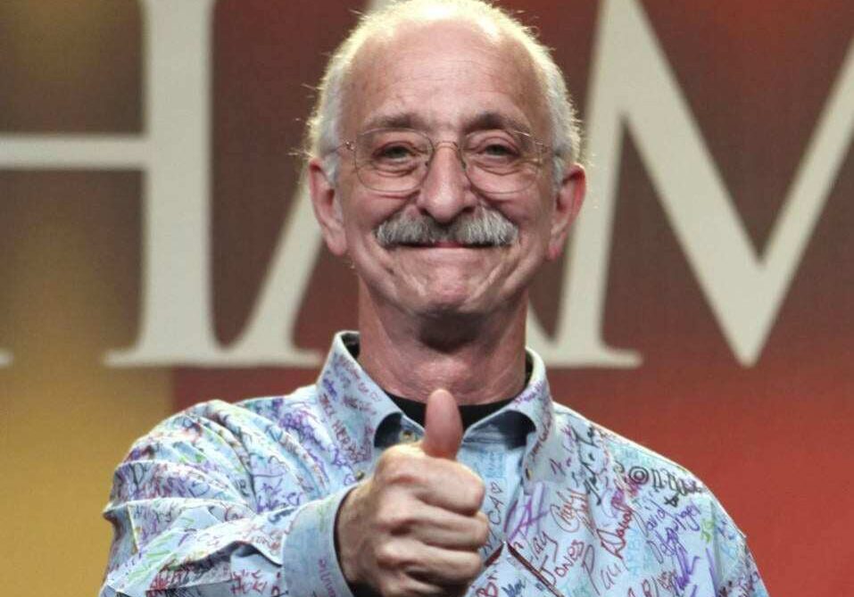 Picture of Dr. Woodie Flowers at 2011 FIRST Robotics Championship