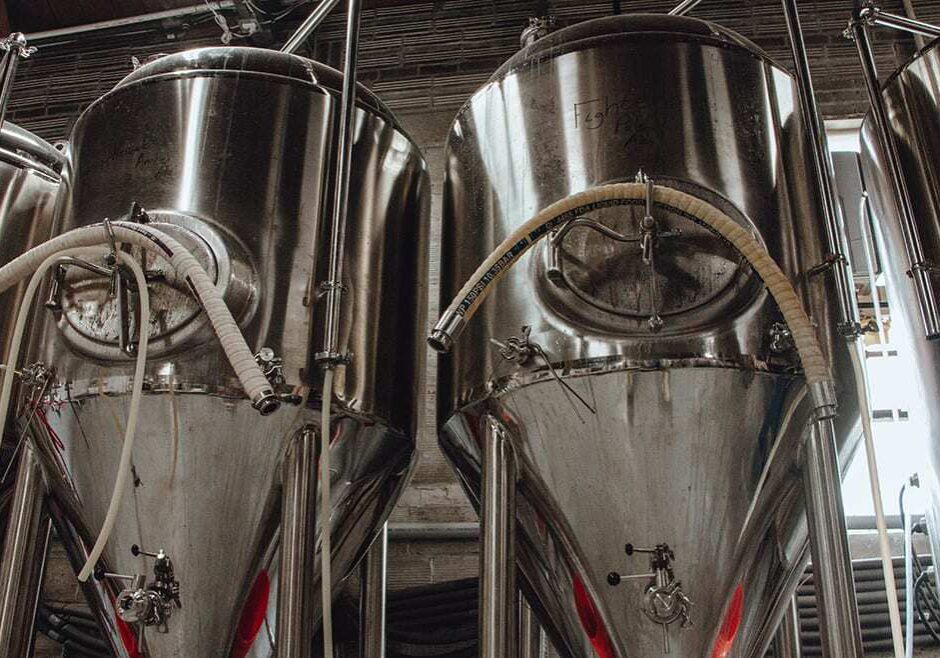 Callsign Brewing Co.'s tanks