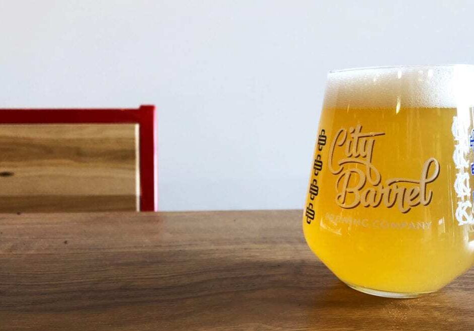 City Barrel Brewing Co. will have six beers on tap, including Rad AF, when it opens this Friday.