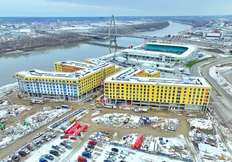 CPKC Stadium opened in 2024. An expansion would raise the seating capacity from 11,500 to 18,000. (KCUR 89.3 | Courtesy Kansas City Current)