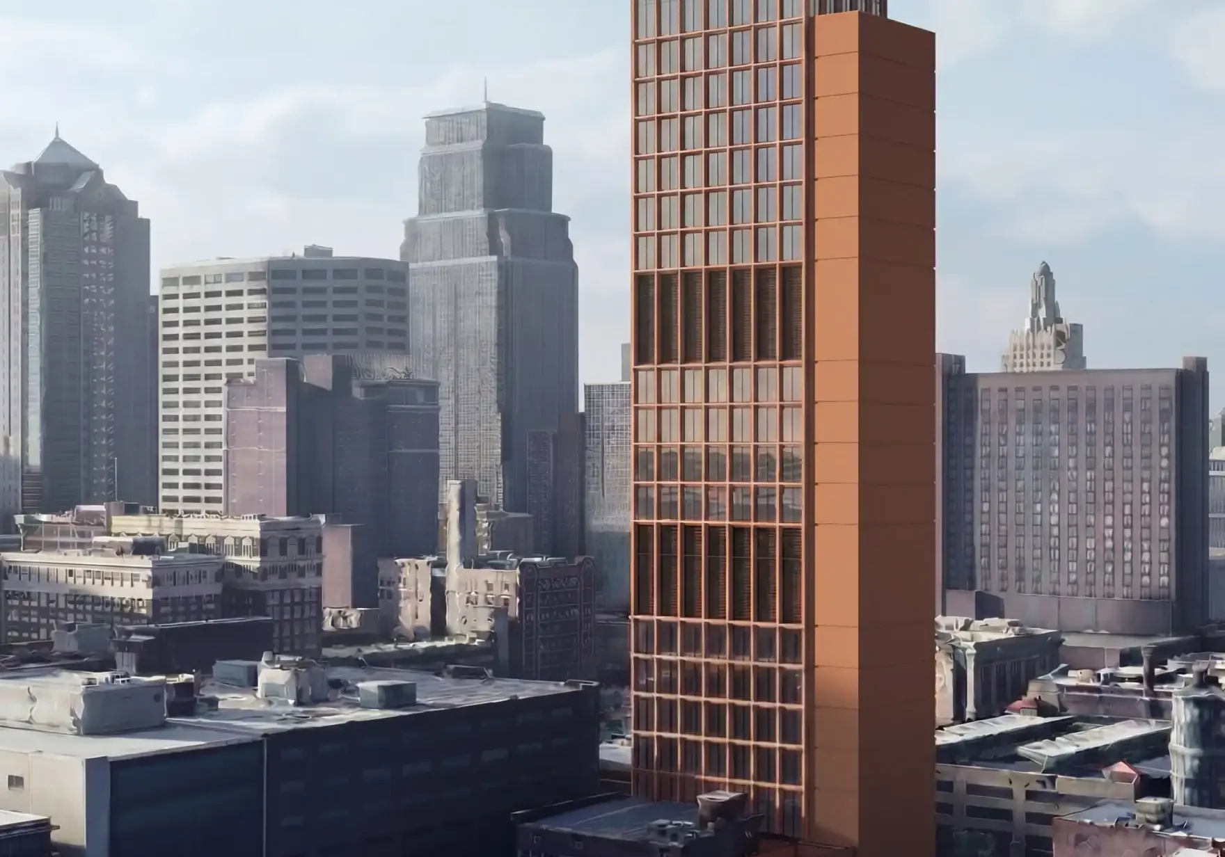 The City Plan Commission is set to review a plan for a 20-story data center in downtown Kansas City, Missouri. (Revitalization Unlimited)