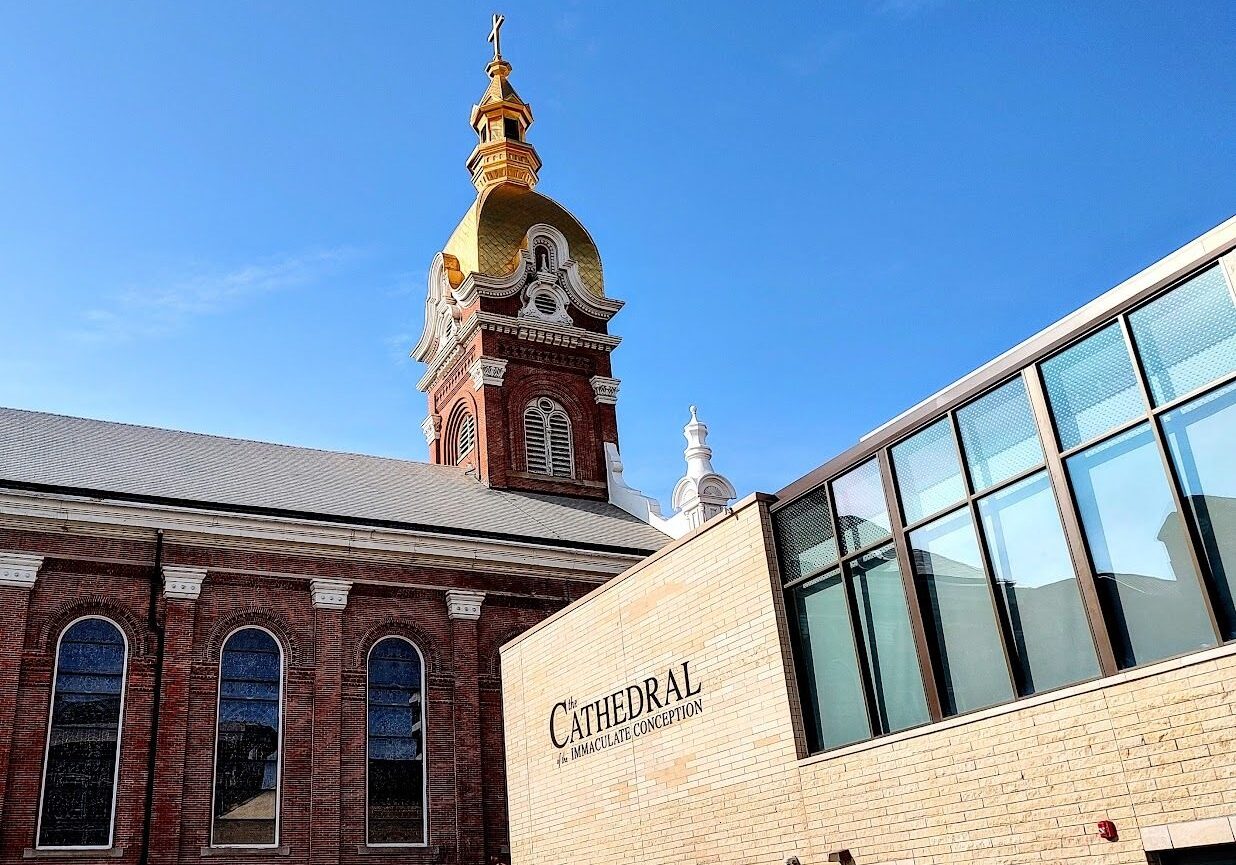 The Cathedral of the Immaculate Conception in downtown Kansas City, Missouri.
